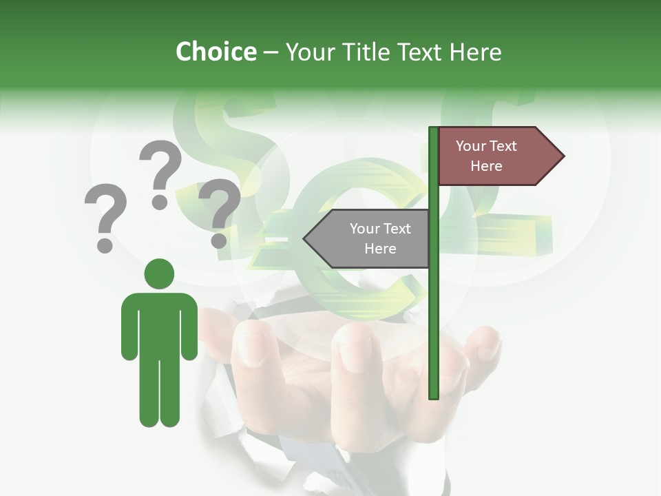 Money Sales Europe PowerPoint Template