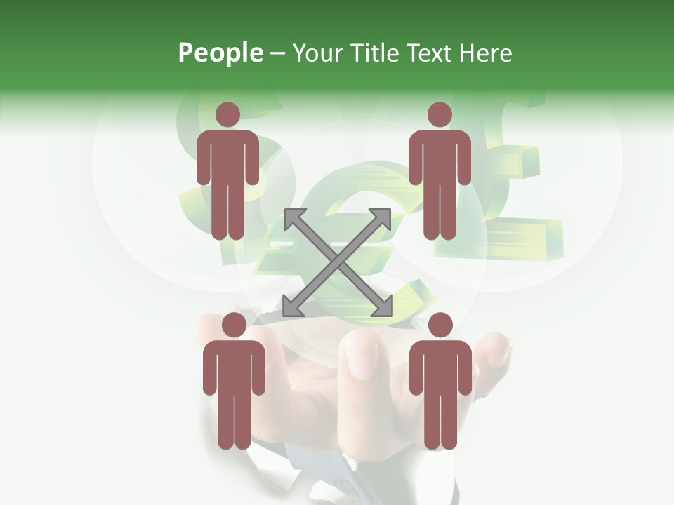 Money Sales Europe PowerPoint Template