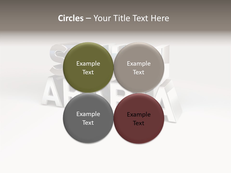 Borders Nation Advert PowerPoint Template