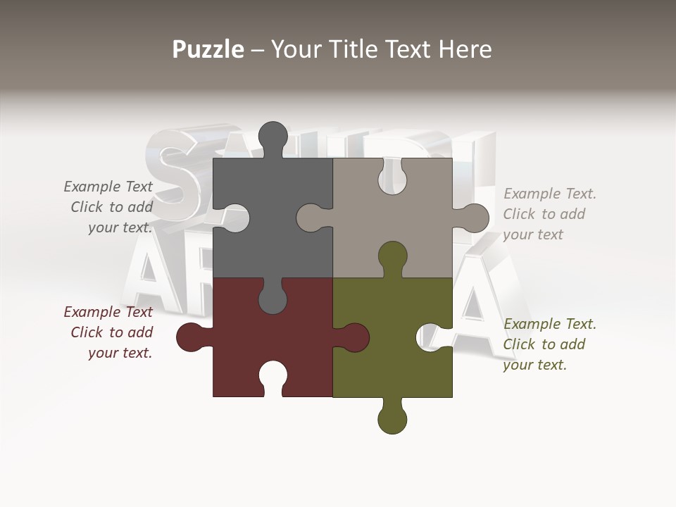 Borders Nation Advert PowerPoint Template