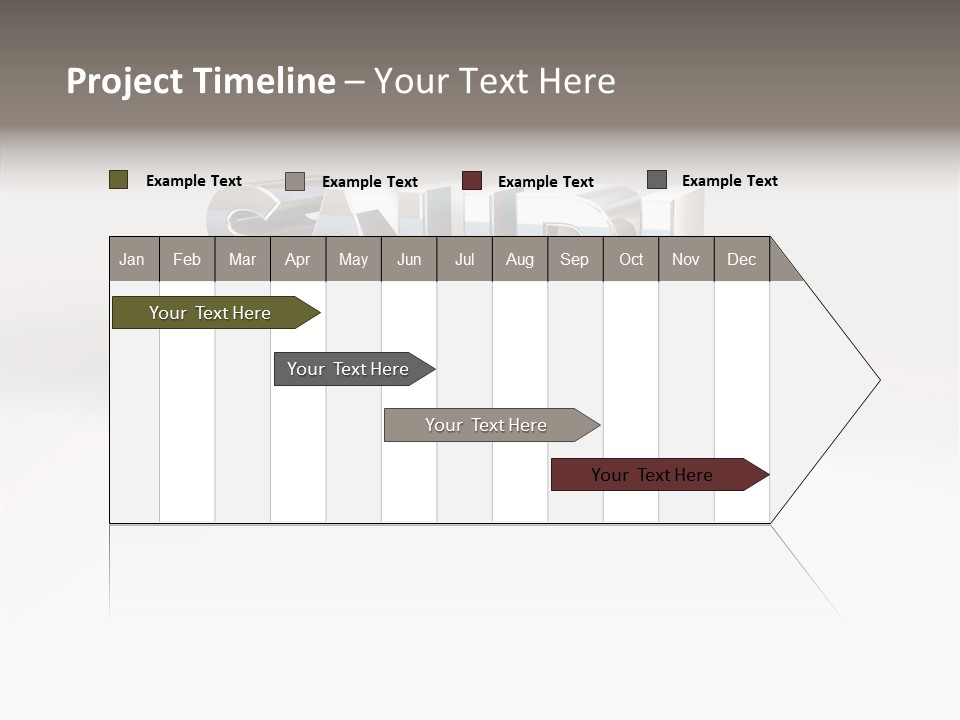 Borders Nation Advert PowerPoint Template