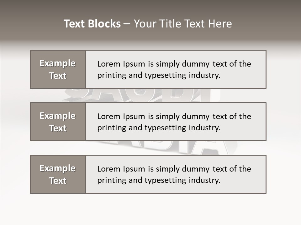Borders Nation Advert PowerPoint Template