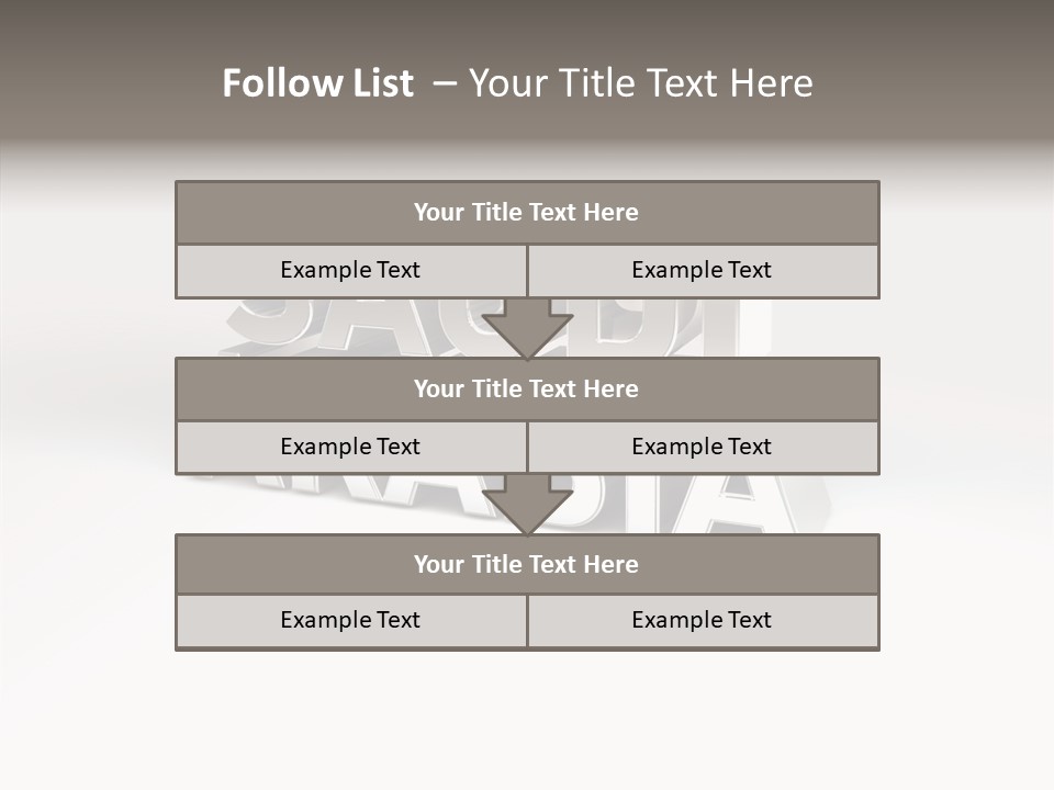 Borders Nation Advert PowerPoint Template