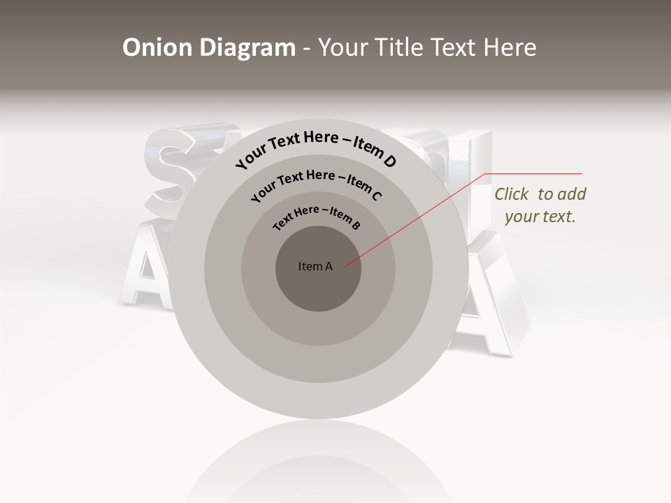 Borders Nation Advert PowerPoint Template