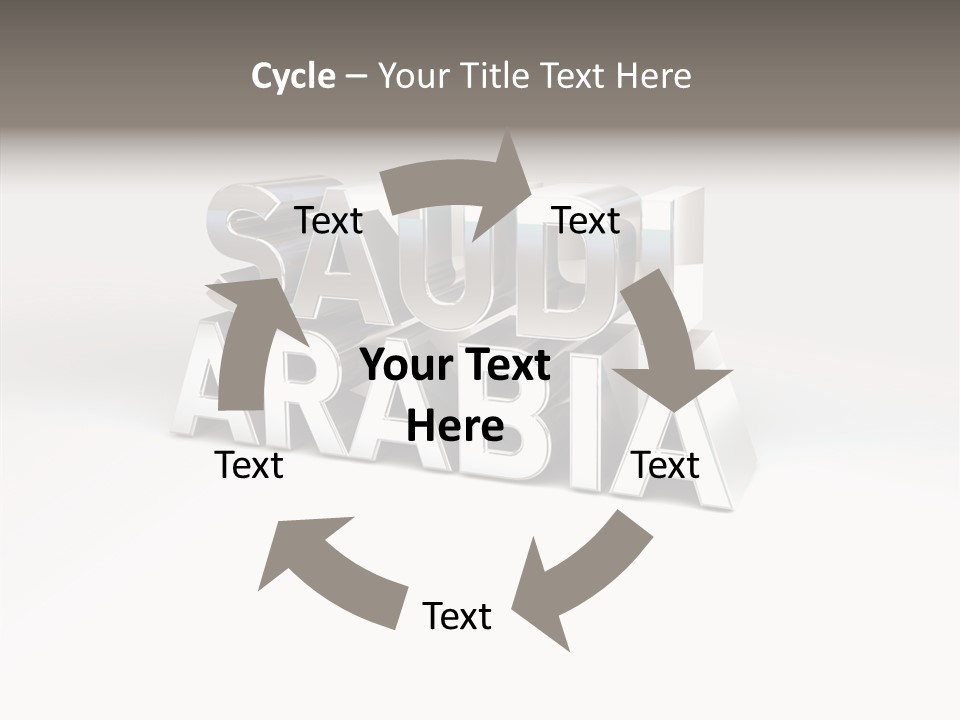 Borders Nation Advert PowerPoint Template