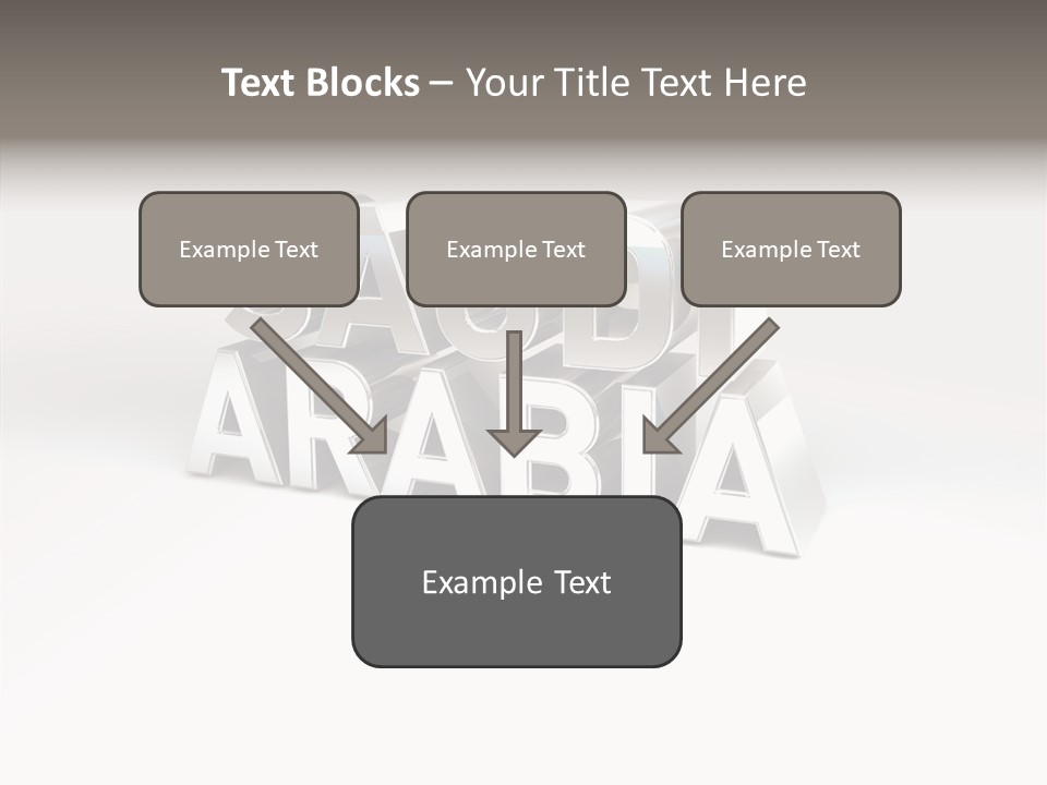 Borders Nation Advert PowerPoint Template