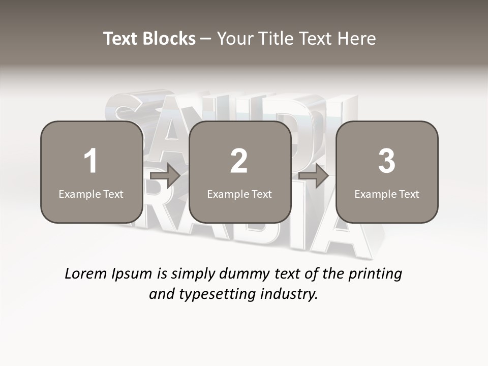 Borders Nation Advert PowerPoint Template