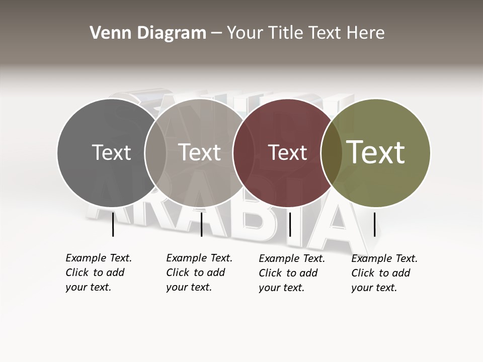 Borders Nation Advert PowerPoint Template