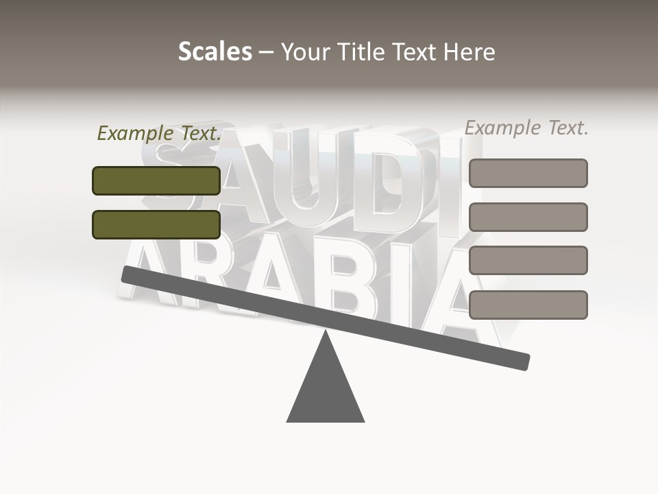 Borders Nation Advert PowerPoint Template