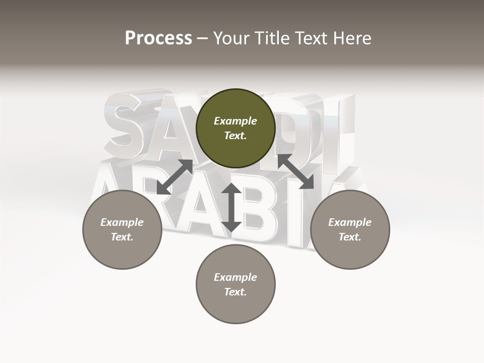 Borders Nation Advert PowerPoint Template