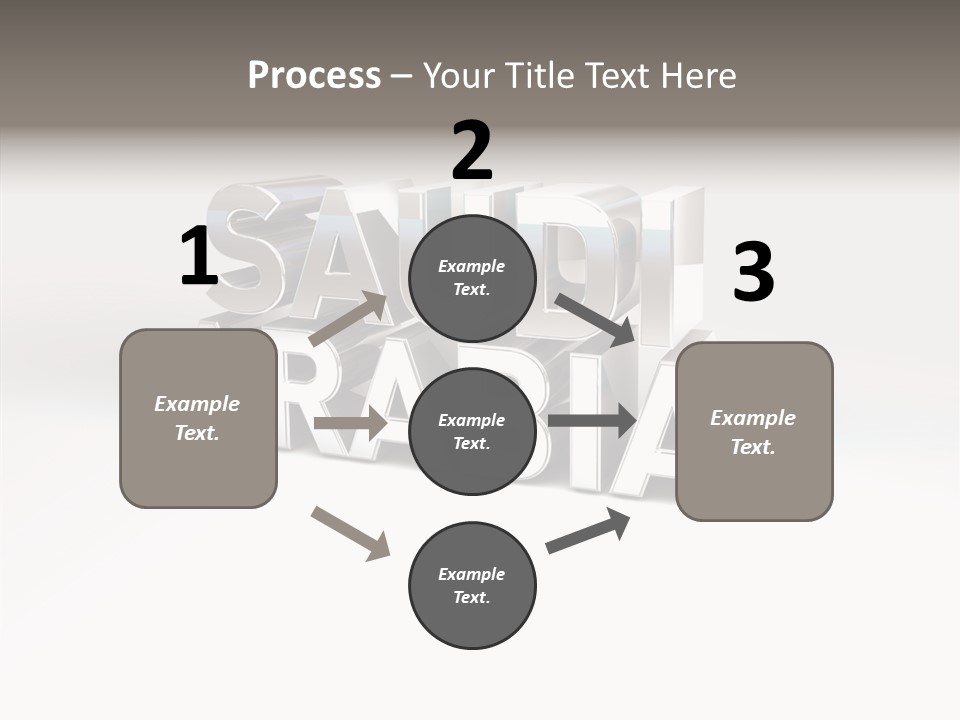 Borders Nation Advert PowerPoint Template