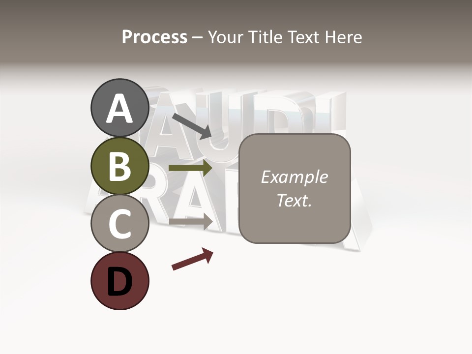 Borders Nation Advert PowerPoint Template