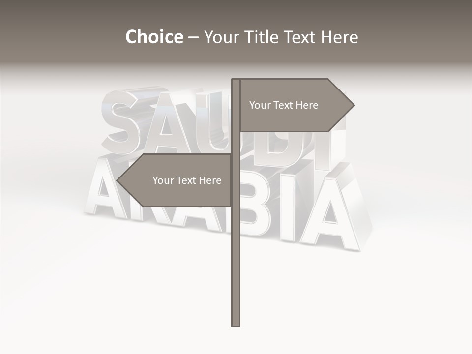 Borders Nation Advert PowerPoint Template