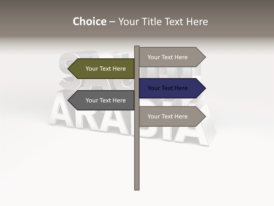 Borders Nation Advert PowerPoint Template