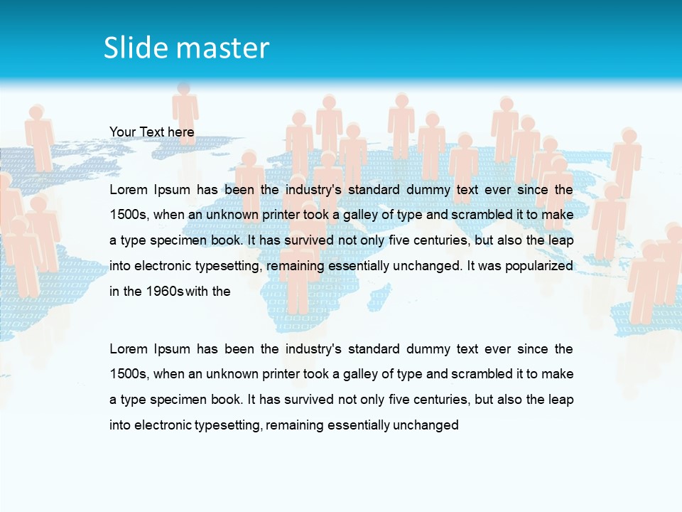 Information Person Community PowerPoint Template