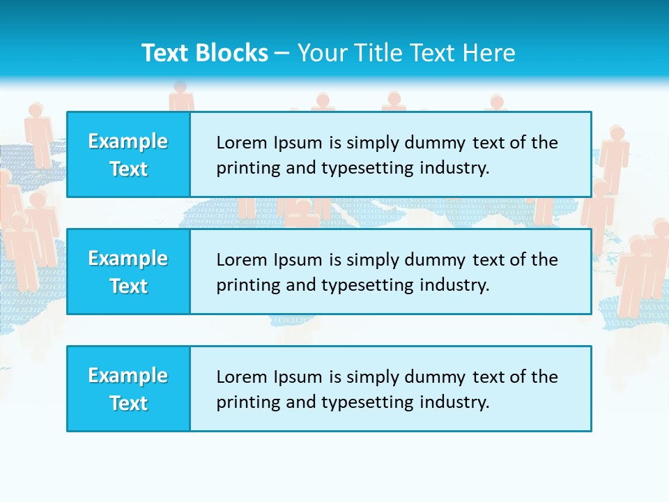 Information Person Community PowerPoint Template