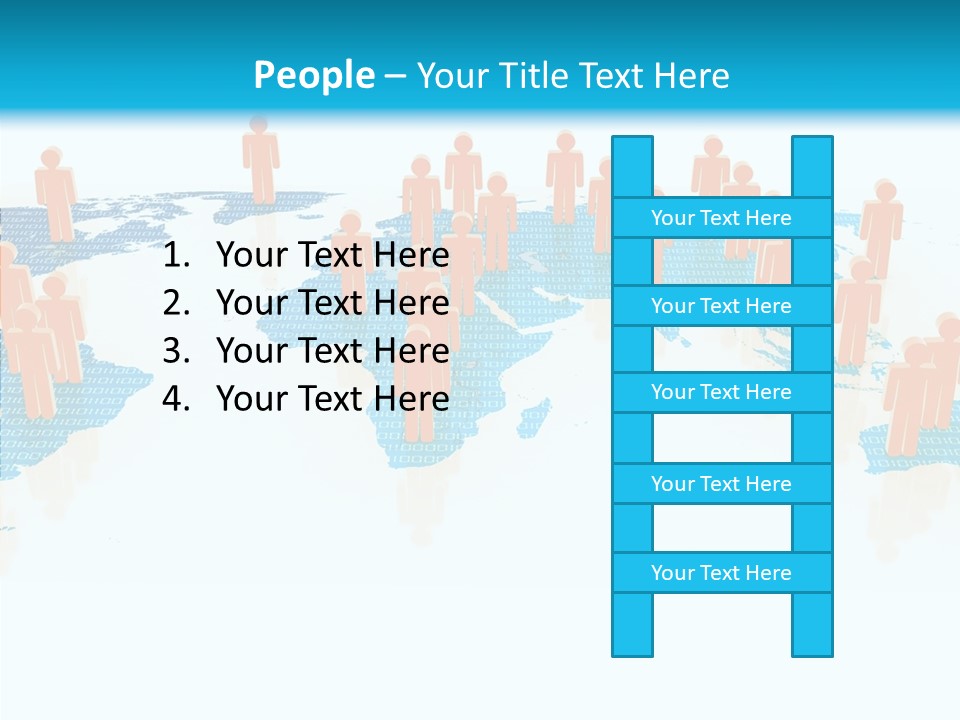 Information Person Community PowerPoint Template