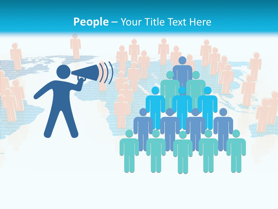 Information Person Community PowerPoint Template