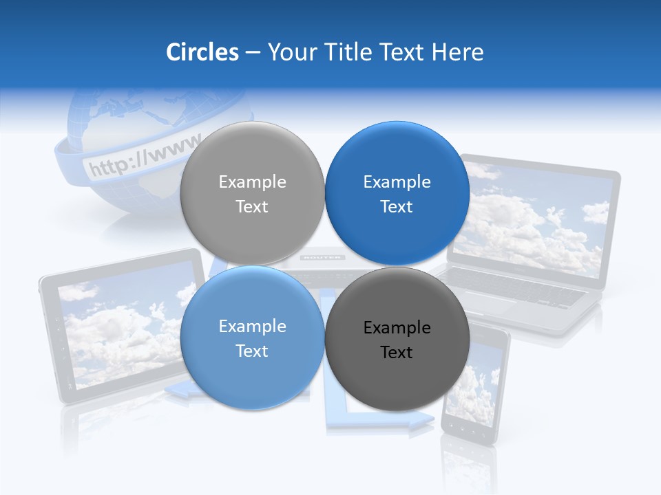 Shape Planet Data PowerPoint Template