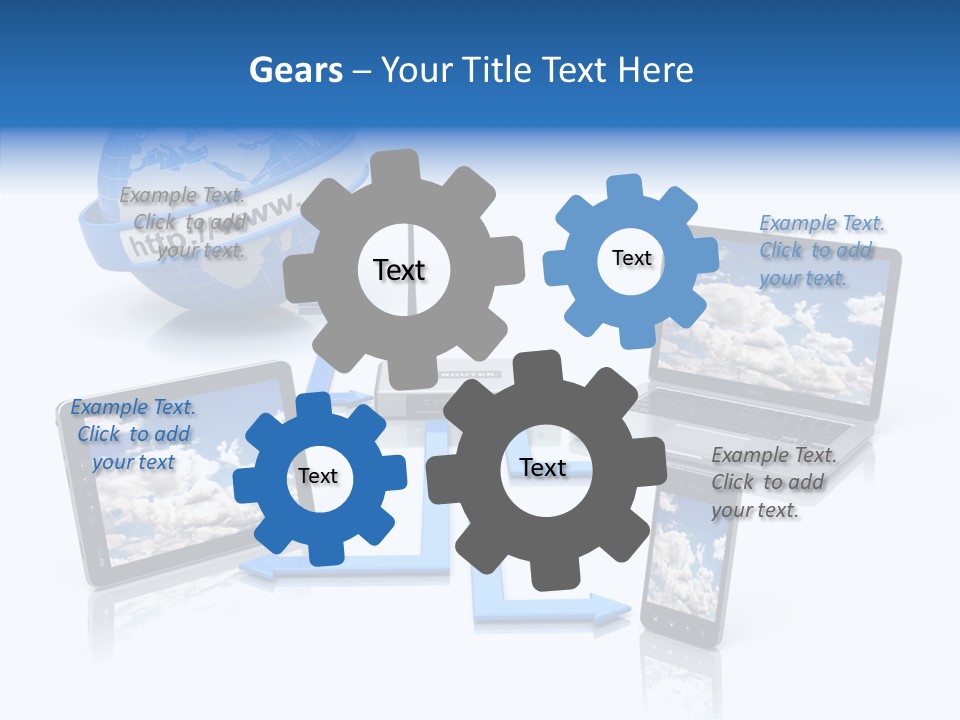 Shape Planet Data PowerPoint Template