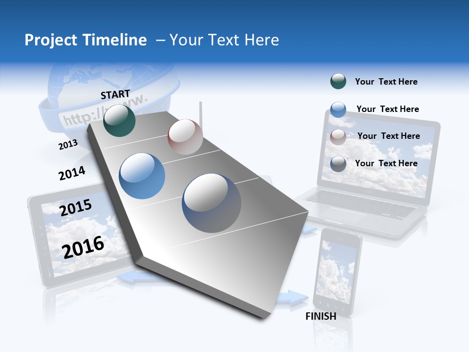 Shape Planet Data PowerPoint Template
