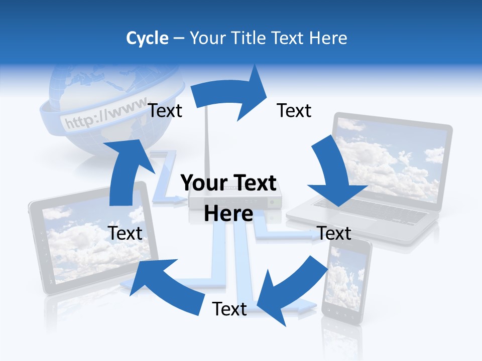 Shape Planet Data PowerPoint Template