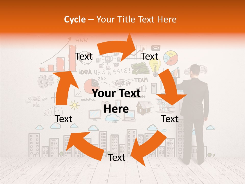 Research People Leadership PowerPoint Template