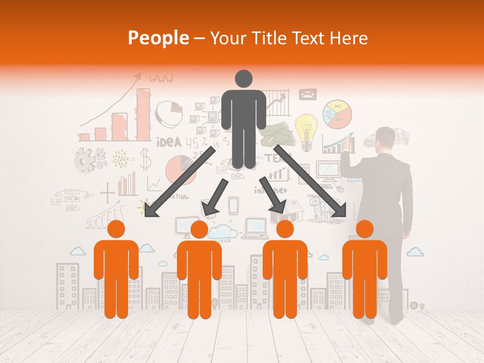 Research People Leadership PowerPoint Template