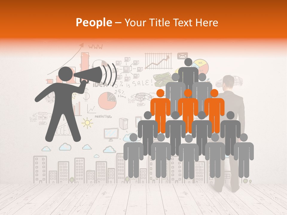 Research People Leadership PowerPoint Template