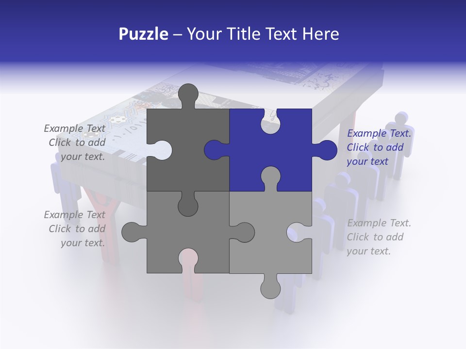 Riyal Financial Success PowerPoint Template