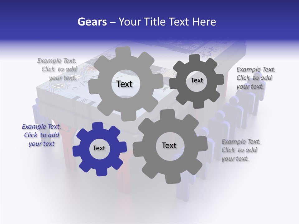 Riyal Financial Success PowerPoint Template