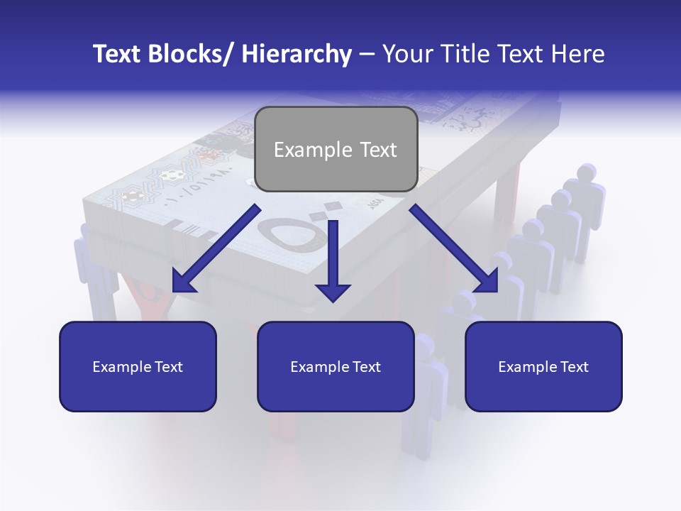Riyal Financial Success PowerPoint Template