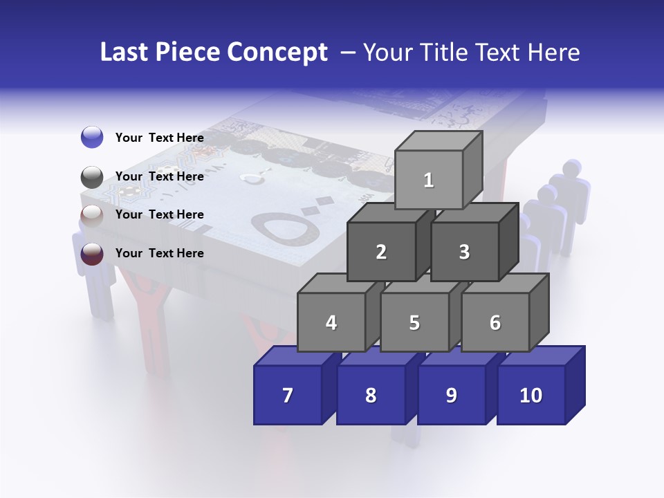 Riyal Financial Success PowerPoint Template