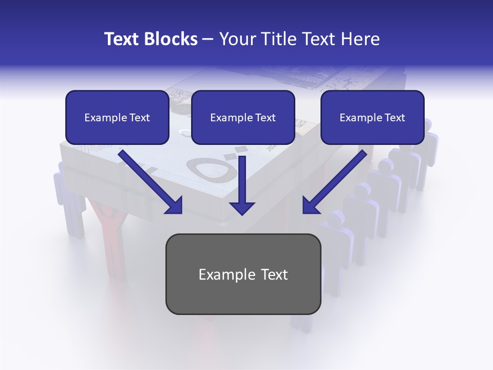 Riyal Financial Success PowerPoint Template
