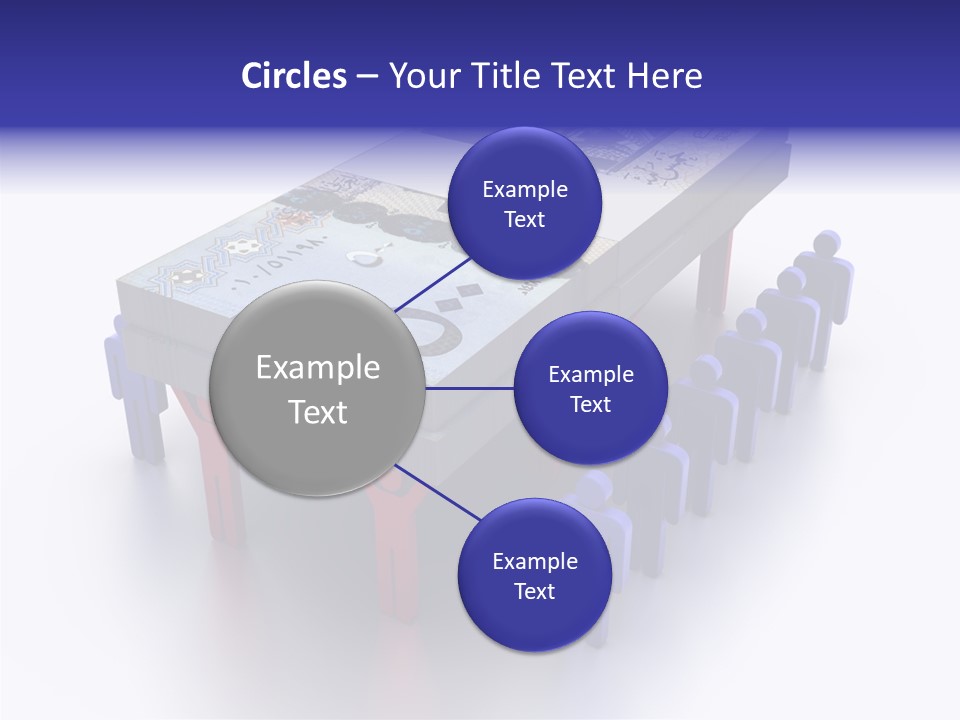 Riyal Financial Success PowerPoint Template