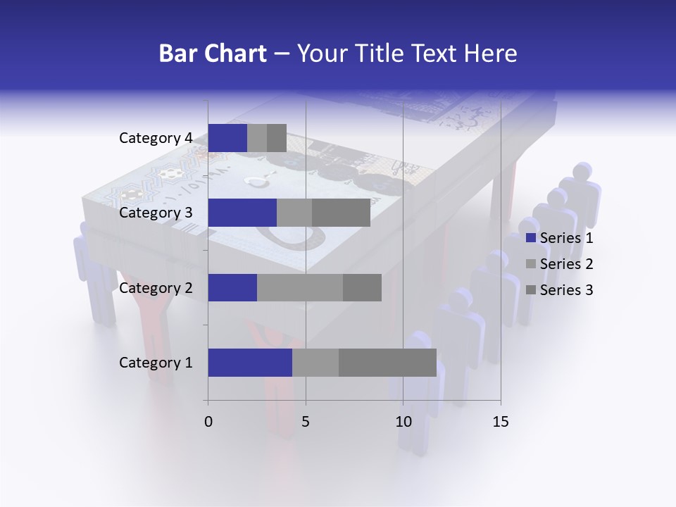 Riyal Financial Success PowerPoint Template