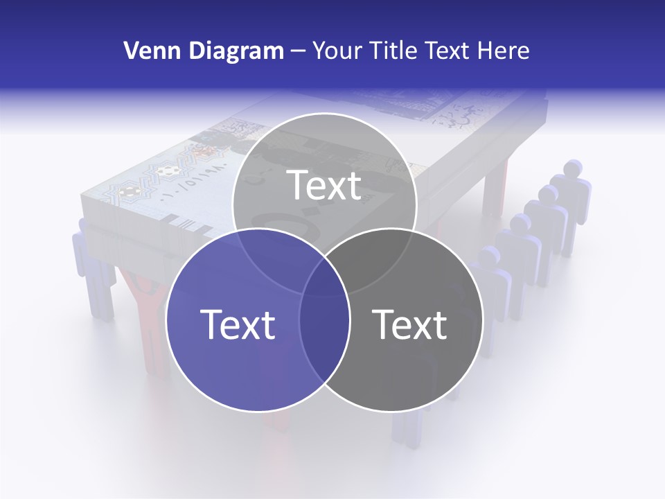 Riyal Financial Success PowerPoint Template