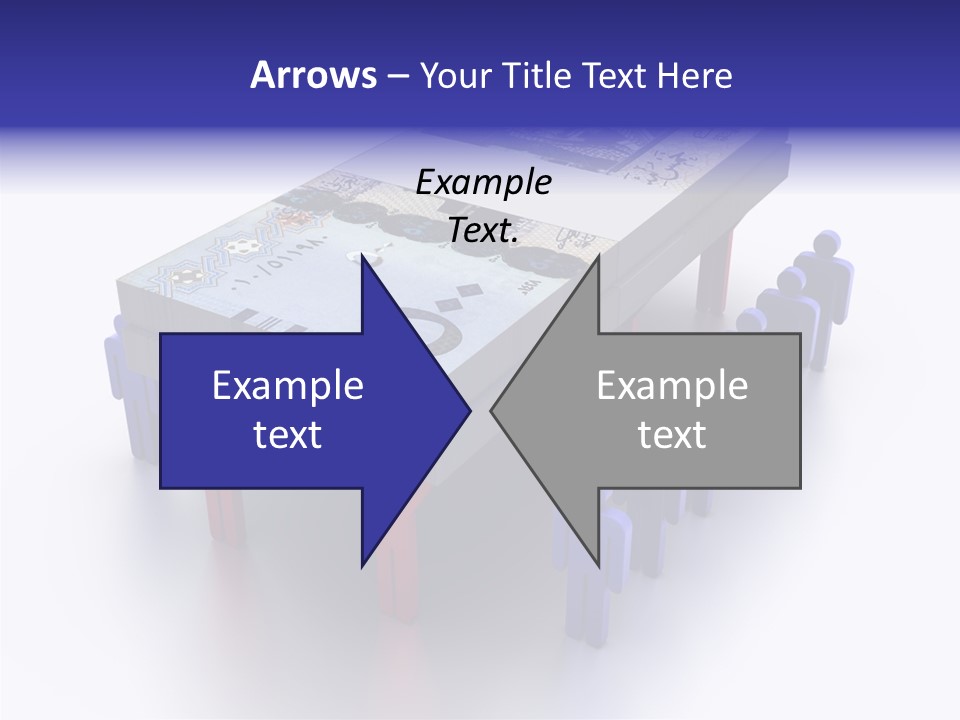 Riyal Financial Success PowerPoint Template