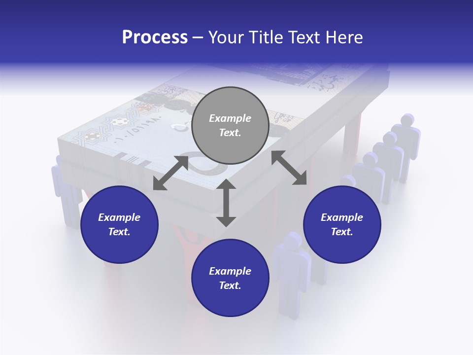 Riyal Financial Success PowerPoint Template