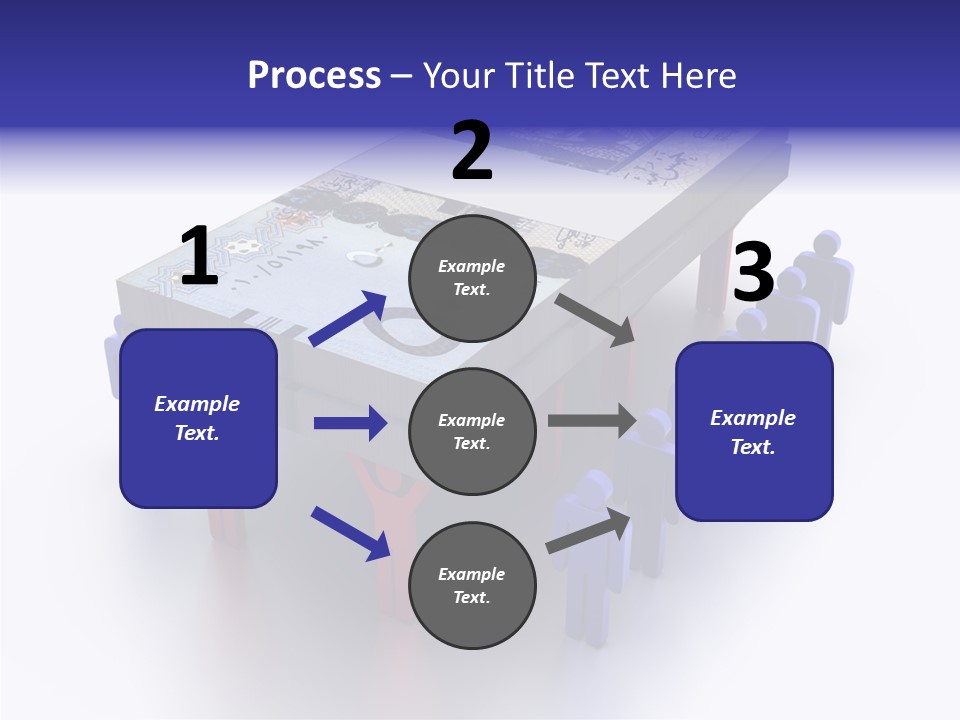 Riyal Financial Success PowerPoint Template