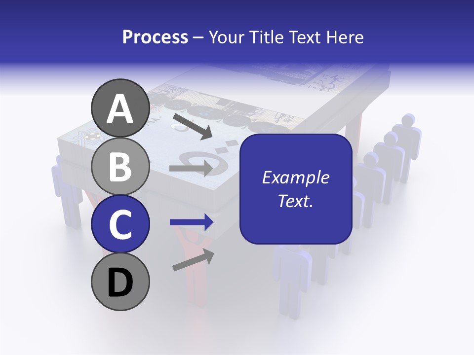 Riyal Financial Success PowerPoint Template