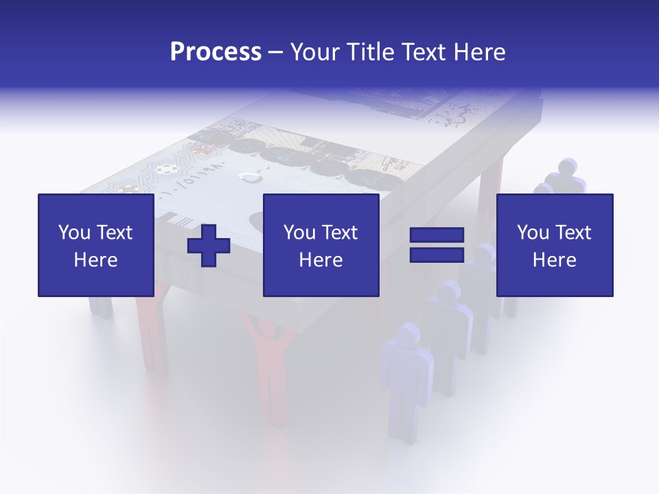 Riyal Financial Success PowerPoint Template