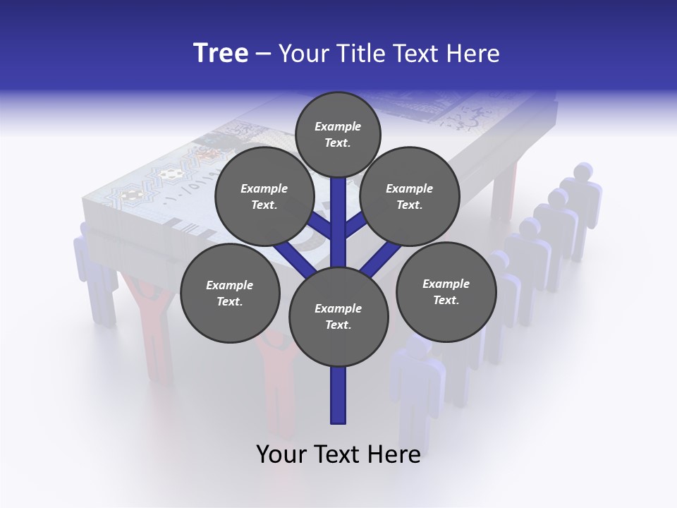 Riyal Financial Success PowerPoint Template
