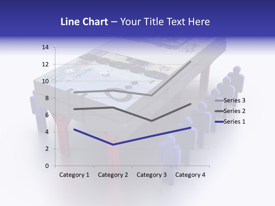 Riyal Financial Success PowerPoint Template