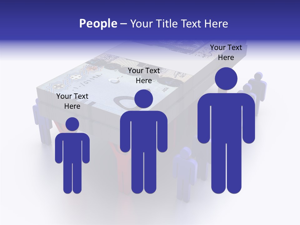 Riyal Financial Success PowerPoint Template