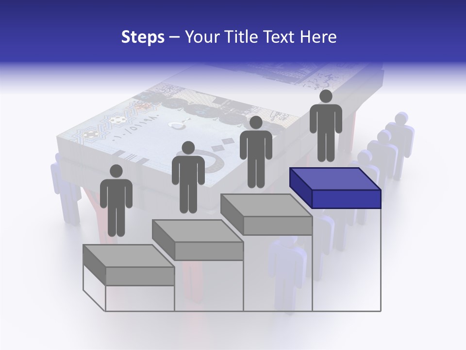 Riyal Financial Success PowerPoint Template