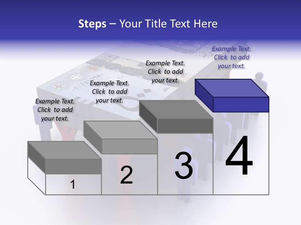 Riyal Financial Success PowerPoint Template