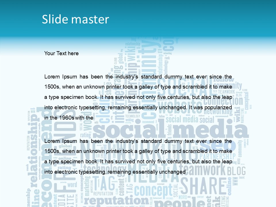 Friends Element Design PowerPoint Template