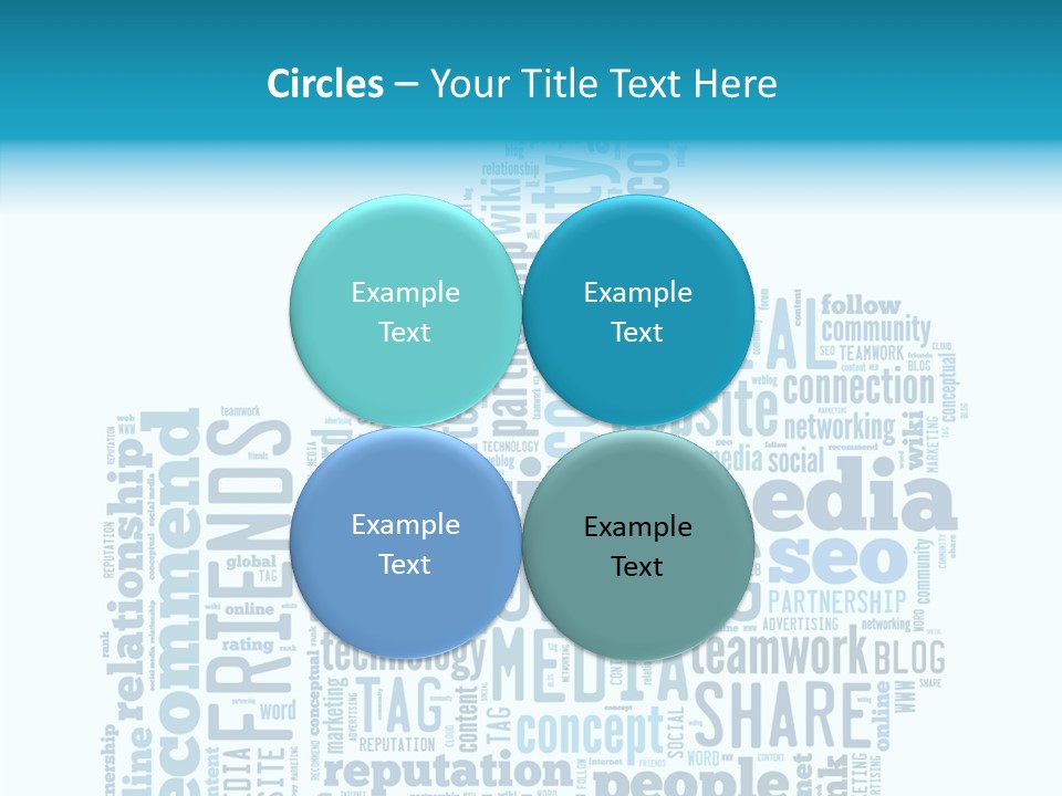 Friends Element Design PowerPoint Template