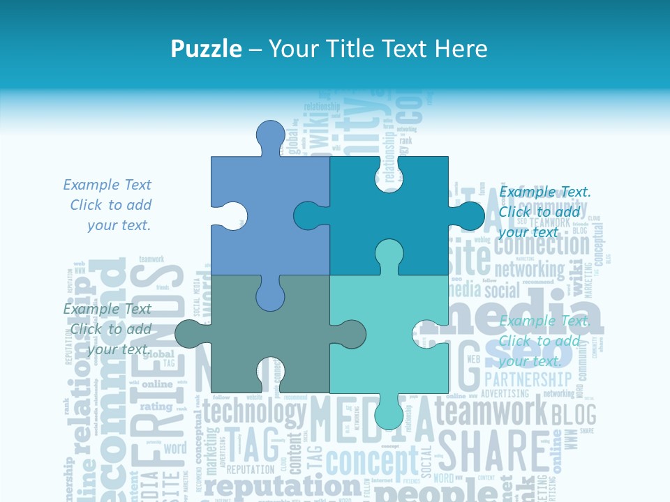 Friends Element Design PowerPoint Template